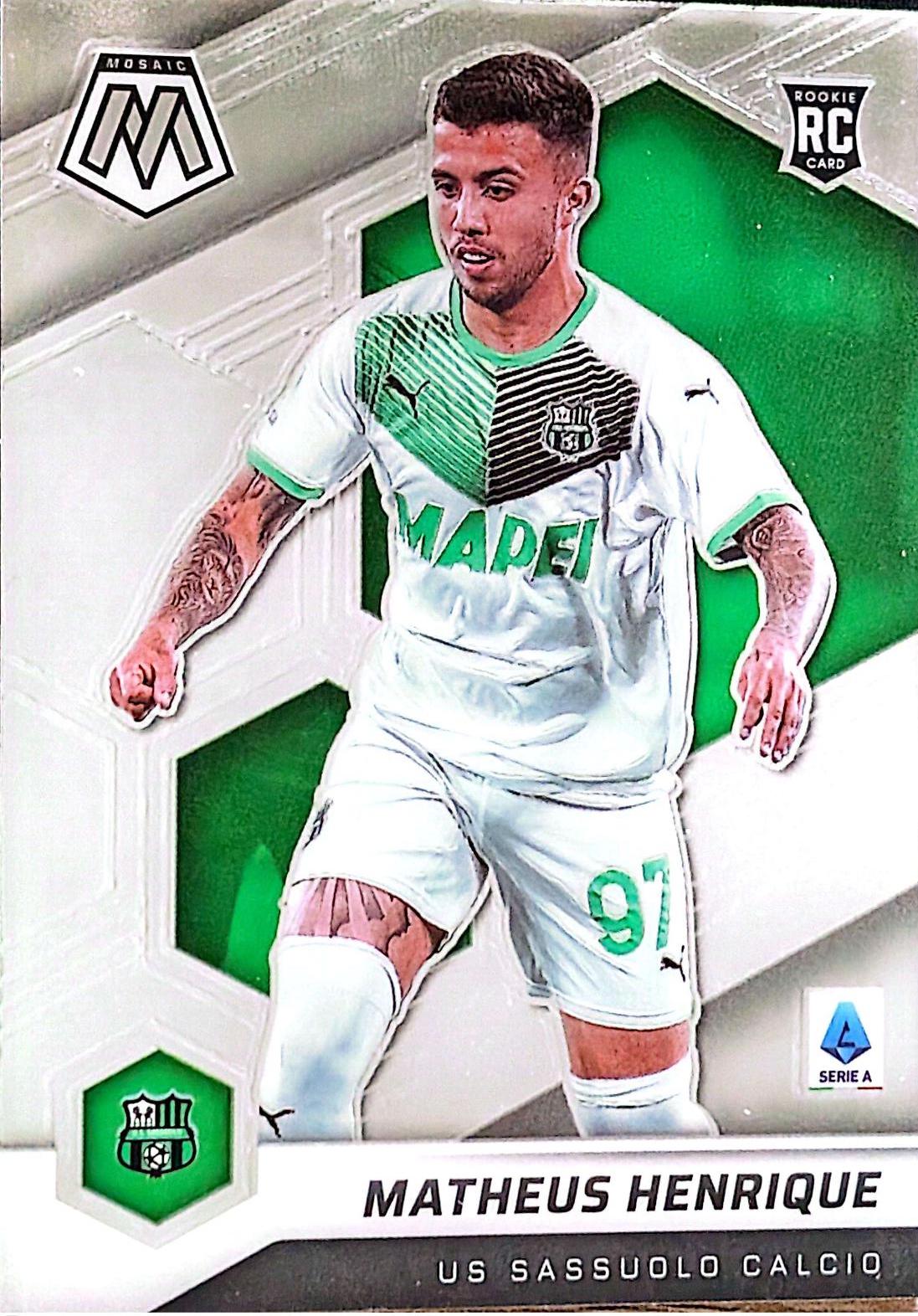 Matheus Henrique #110 2021 Panini Mosaic Serie A
