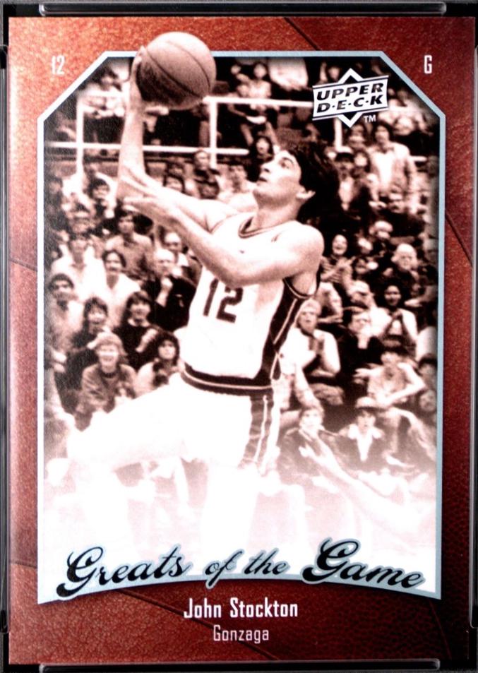 John Stockton #4 2009 Upper Deck Greats Of The Game Basketball