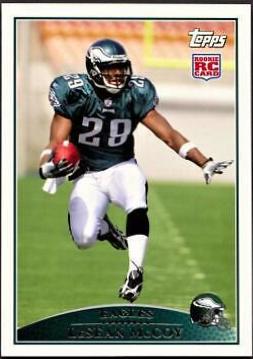 LeSean McCoy #400 Football Cards 2009 Topps
