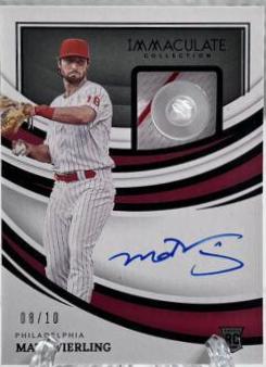Matt Vierling [Patch Autograph Button] #139