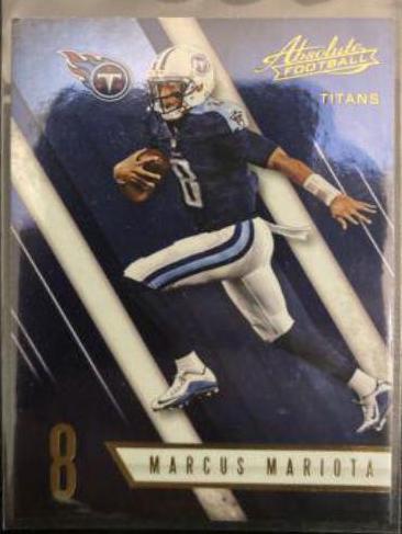 Marcus Mariota #1 Football Cards 2016 Panini Absolute