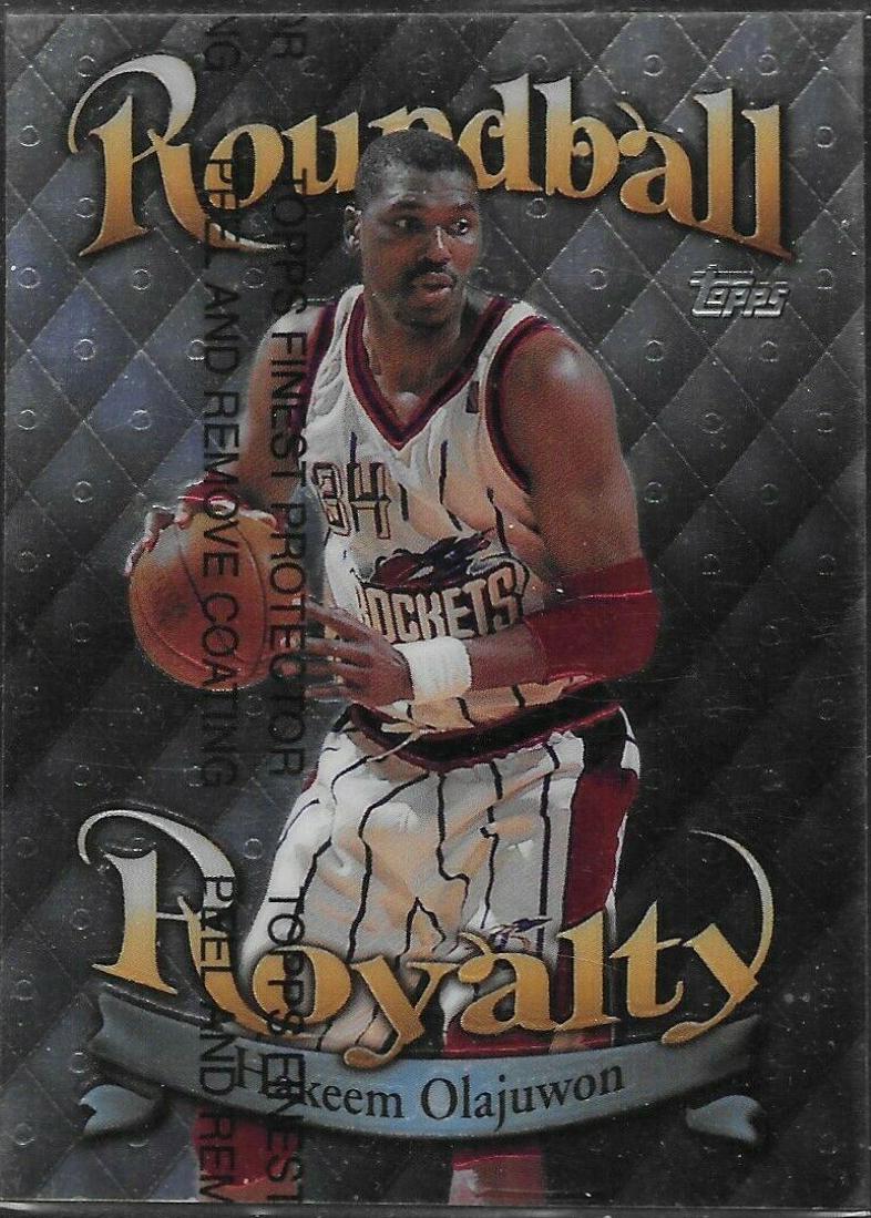 Hakeem Olajuwon #R5 Basketball Cards 1998 Topps Roundball Royalty