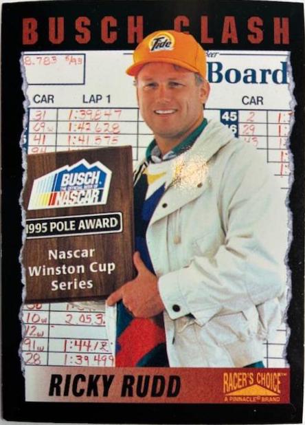 Ricky Rudd [Busch Clash] #96 Prices | 1996 Pinnacle Racer's Choice ...