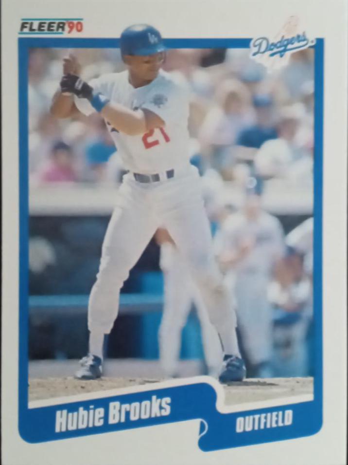 Hubie Brooks #U-19 Baseball Cards 1990 Fleer Update