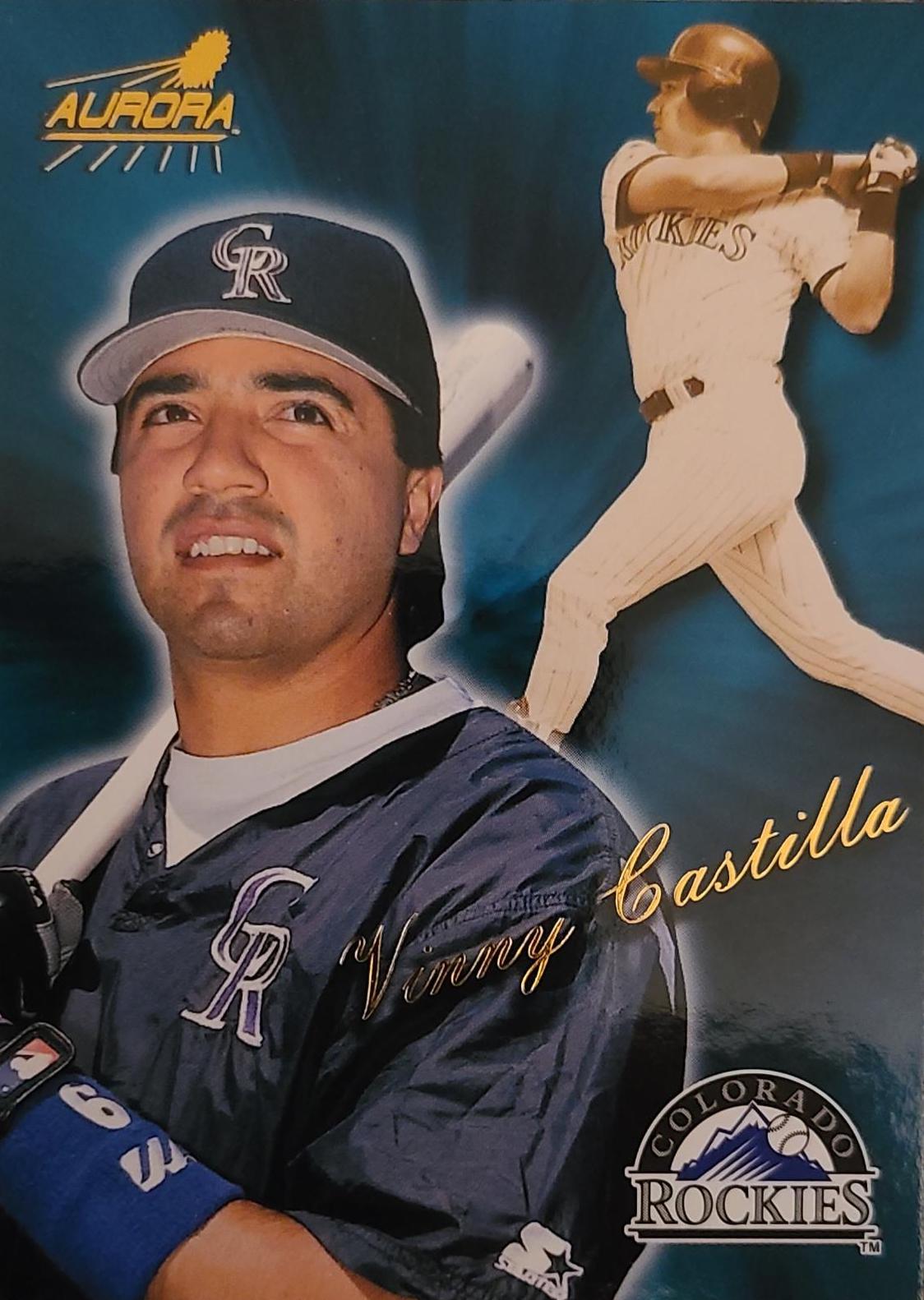 VinnyCastilla #59 Baseball Cards 1999 Pacific Aurora