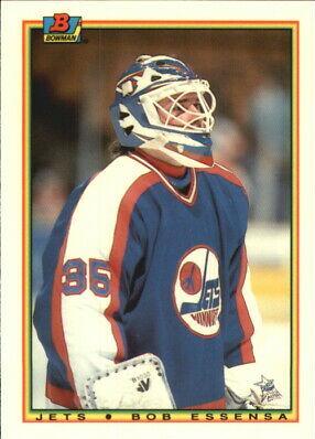 Bob Essensa #131 Hockey Cards 1990 Bowman Tiffany