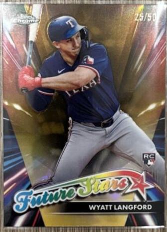 Wyatt Langford [Gold Refractor] #FSU-14
