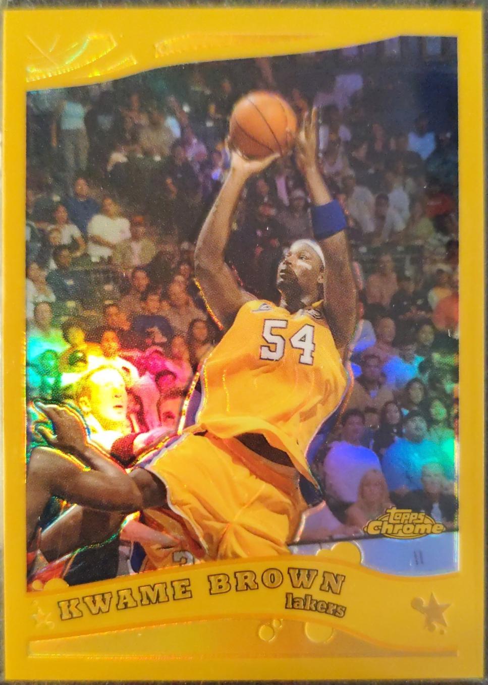 Kwame Brown [Gold Refractor] #128