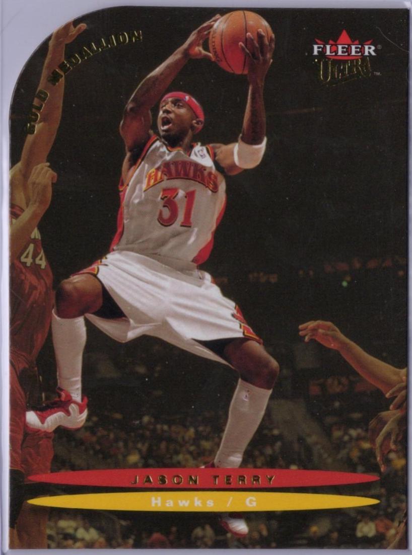 Jason Terry #124 2003 Ultra Gold Medallion Basketball