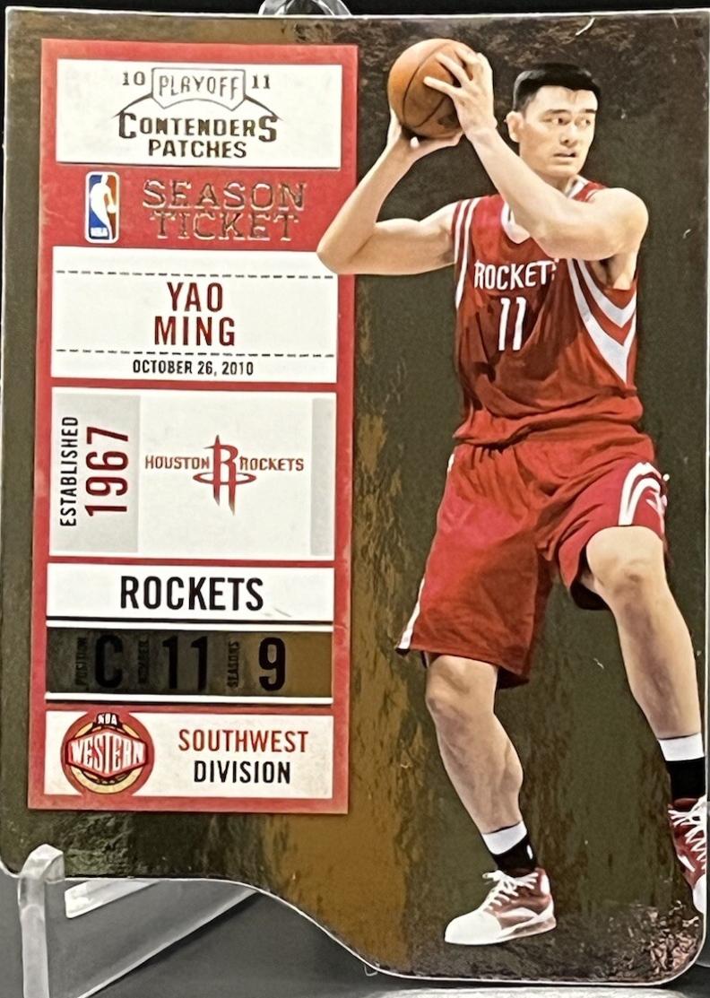 Yao Ming [Die Cut Silver] #40