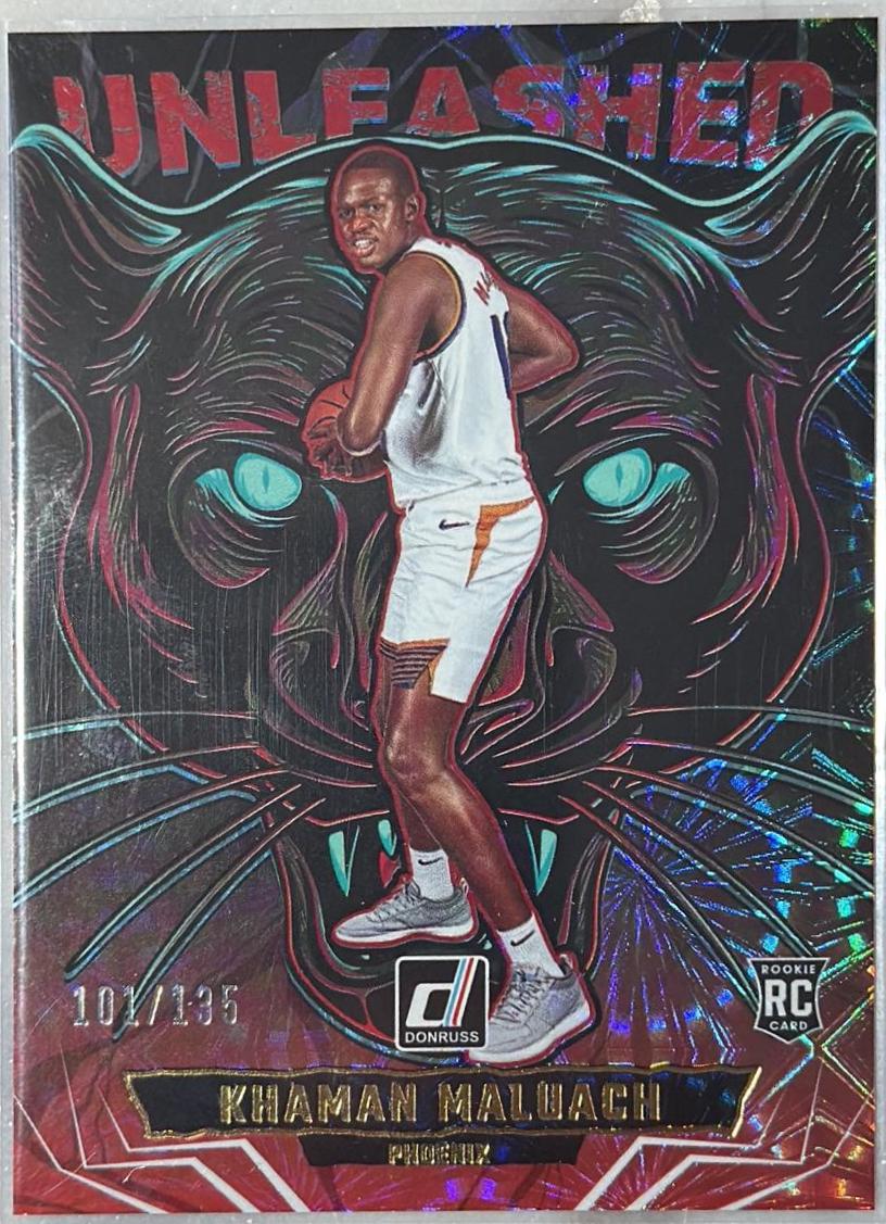 Khaman Maluach #7 2025 Panini Donruss Unleashed Basketball