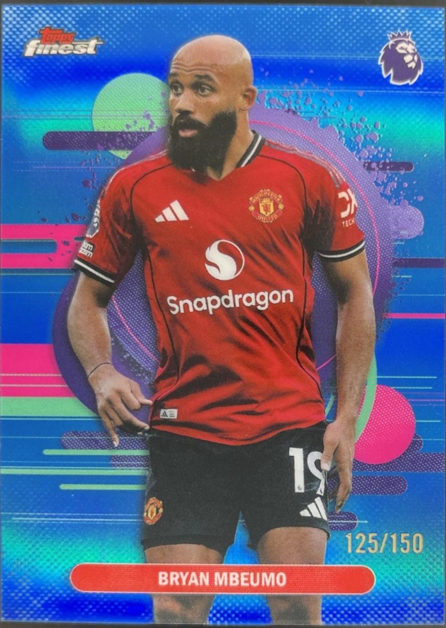 Bryan Mbeumo #169 2026 Topps Finest Premier League
