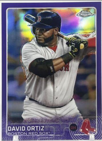 David Ortiz [Batting Purple Refractor] #124
