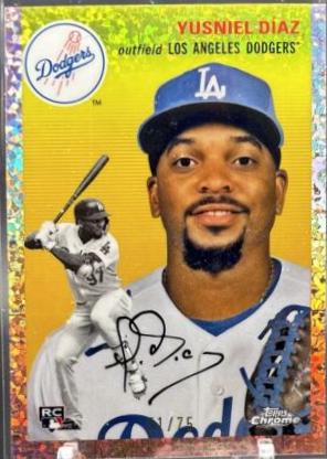 Yusniel Diaz [Rose Gold Mini-Diamond Refractor] #11