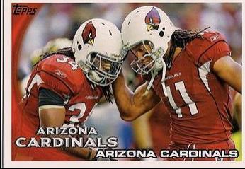 Arizona Cardinals #15 Football Cards 2010 Topps