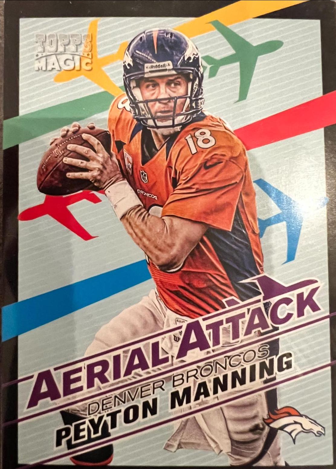 Peyton Manning #AA-PM Football Cards 2013 Topps Magic Aerial Attack