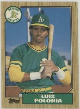 1987 Luis Polonia #96T