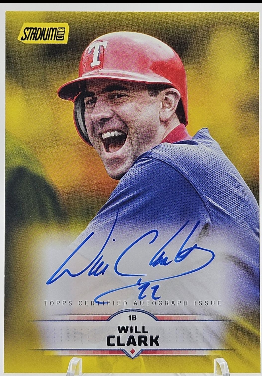 Will Clark [Yellow] #SCBA-WCL