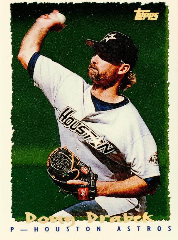 Doug Drabek #52 Baseball Cards 1995 Topps Cyberstats