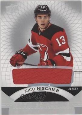 Nico Hischier #100 Hockey Cards 2017 Upper Deck Premier