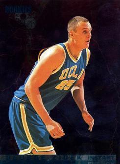 George Zidek #IE20 1995 Classic Rookies Instant Energy Basketball