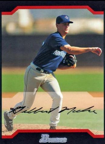 Gil Meche #97 Baseball Cards 2004 Bowman