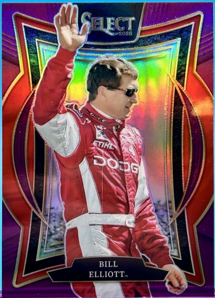 Bill Elliott [Light Blue Prizm] #58 Prices | 2025 Panini Select NASCAR ...
