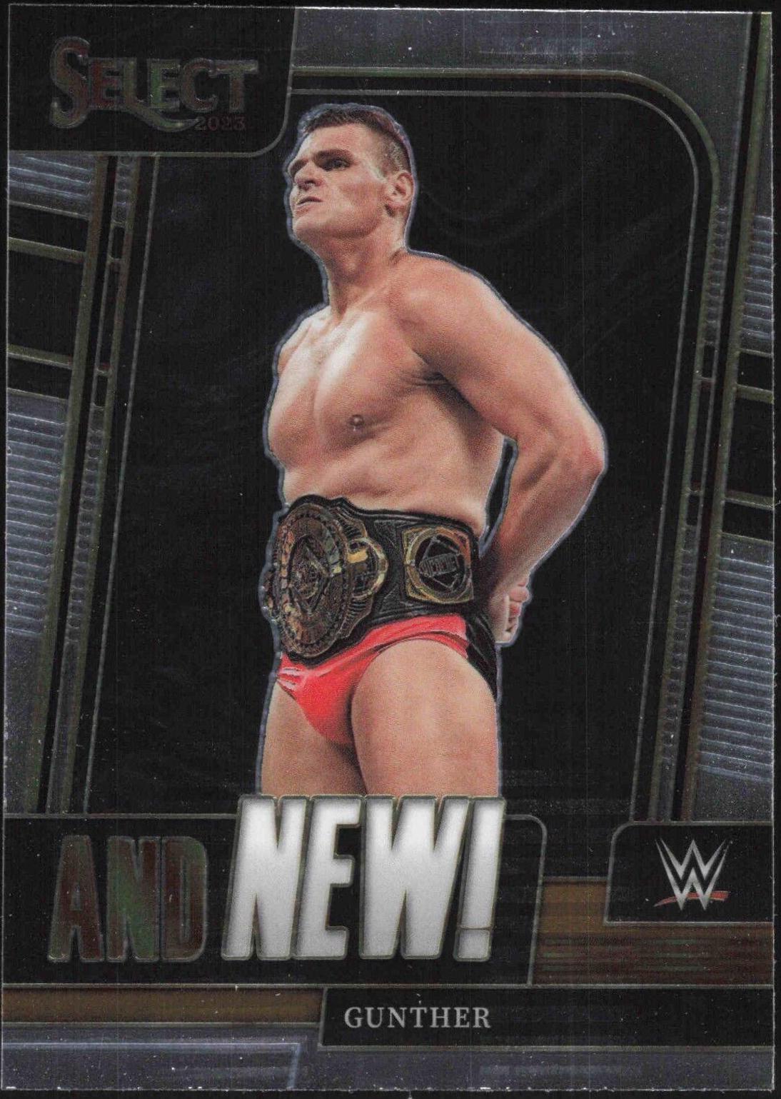 Gunther #2 Wrestling Cards 2023 Panini Select WWE And NEW