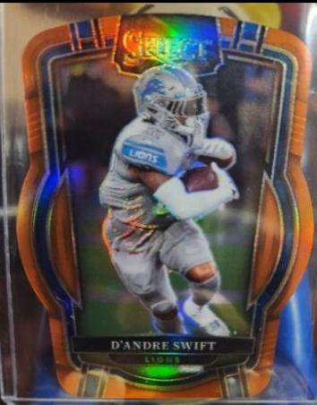 D'Andre Swift #269 Football Cards 2022 Panini Select