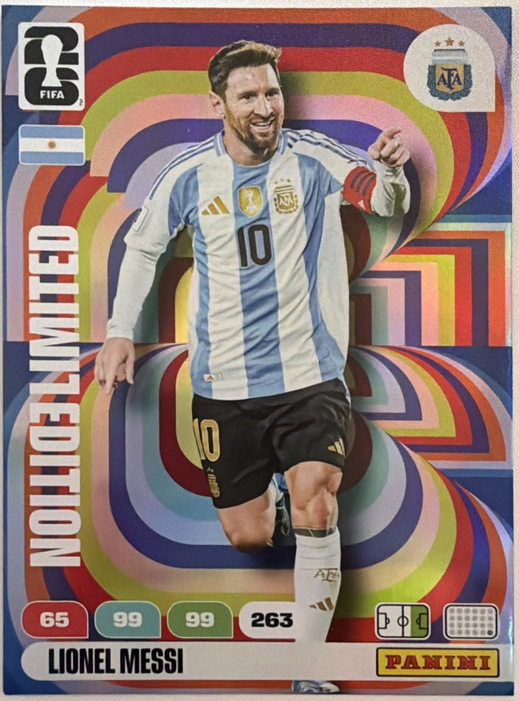 Lionel Messi [XXL] Prices | 2026 Panini Adrenalyn XL FIFA World Cup ...