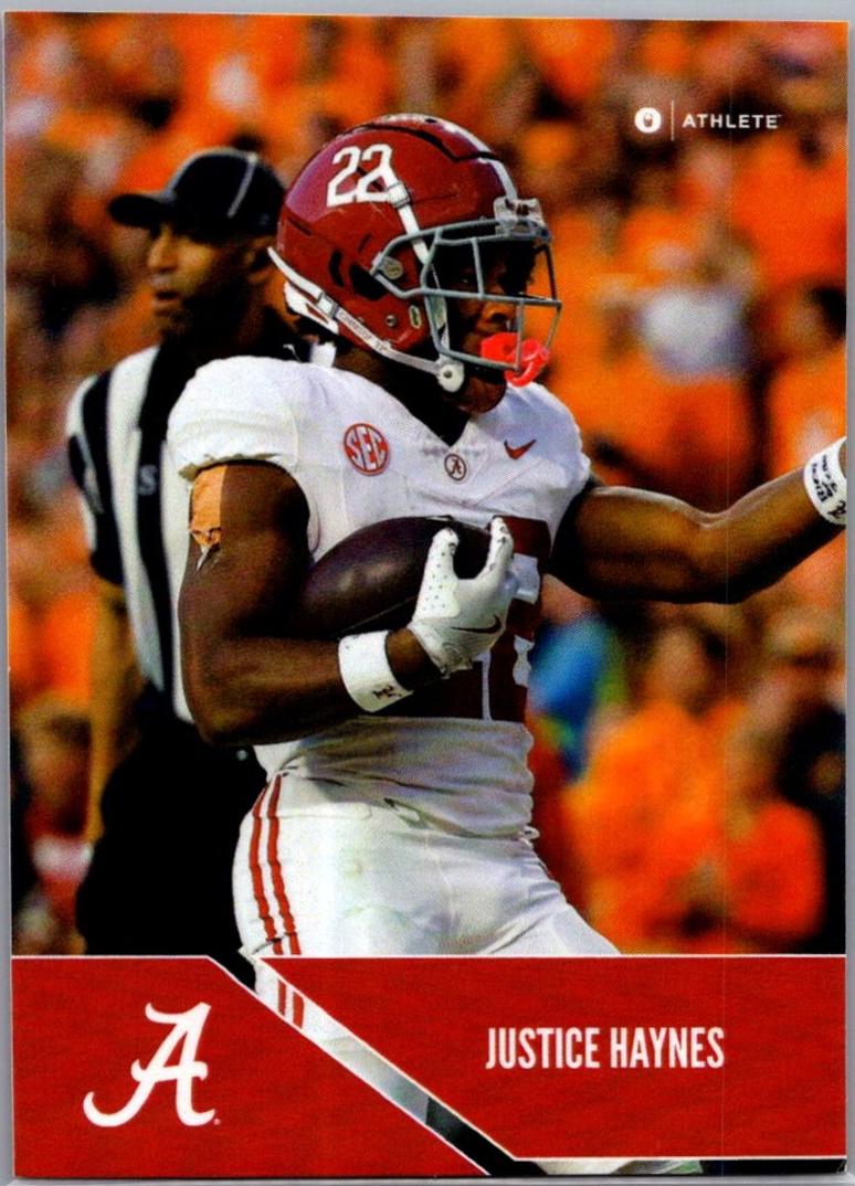 Justice Haynes #B-44 2024 Onit Athlete Alabama Crimson Tide Football
