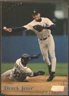 Derek Jeter #241 Baseball Cards 1998 Stadium Club