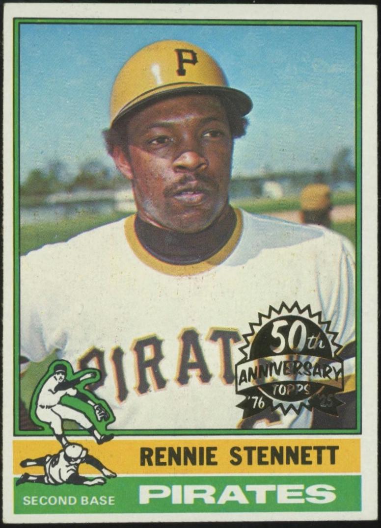 Rennie Stennett #425 2025 Topps Heritage 50th Anniversary Buybacks Baseball