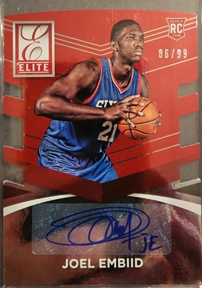 Joel Embiid [Die-Cut] #5 Prices | 2014 Panini Donruss Rookie