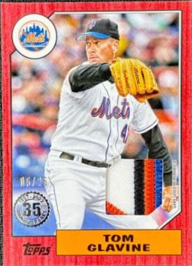 Tom Glavine [Red] #87BR-TG
