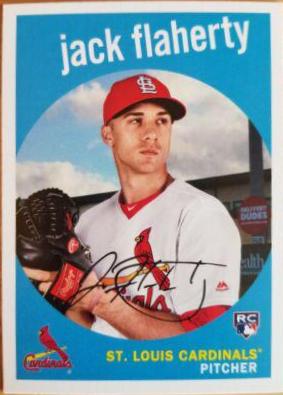 Jack Flaherty #4 Baseball Cards 2018 Topps Archives