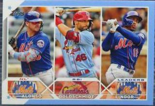 Paul Goldschmidt, Pete Alonso, Francisco Lindor
