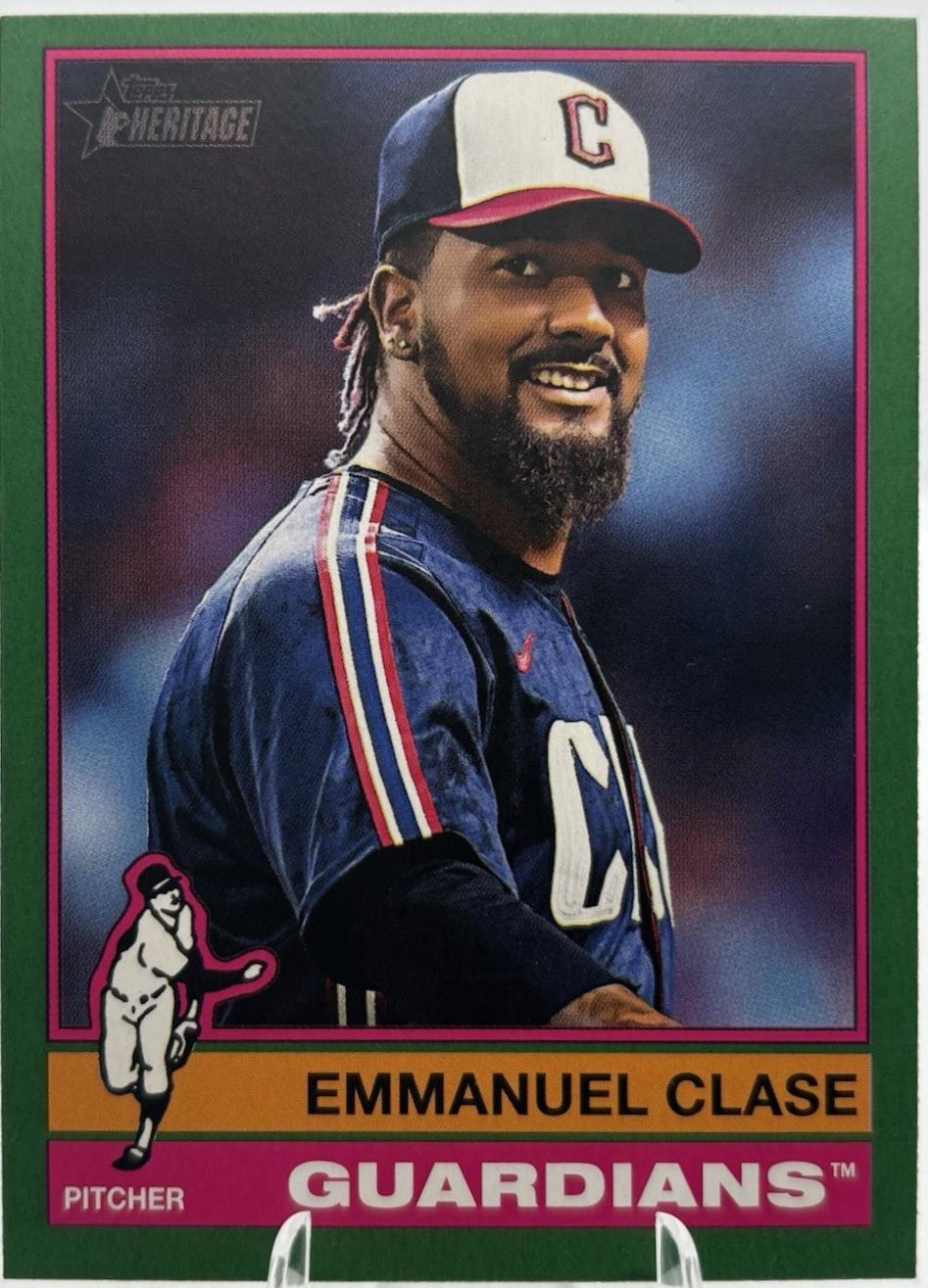 Emmanuel Clase [Green Chrome Variation] #120