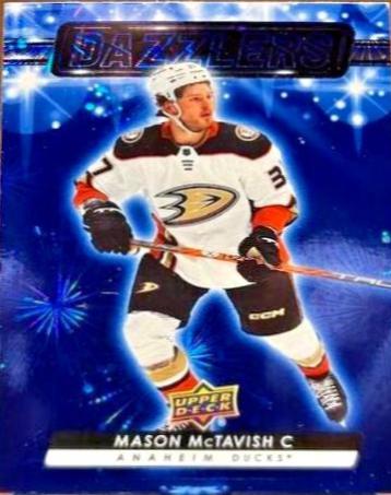 Mason McTavish #DZ-65 Hockey Cards 2023 Upper Deck Dazzlers
