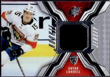 Anton Lundell #RJ-AL Hockey Cards 2021 SPx Rookie Jersey