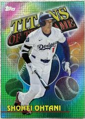 Shohei Ohtani [Green] #TOG-1 Prices | 2026 Topps Titans Of The 