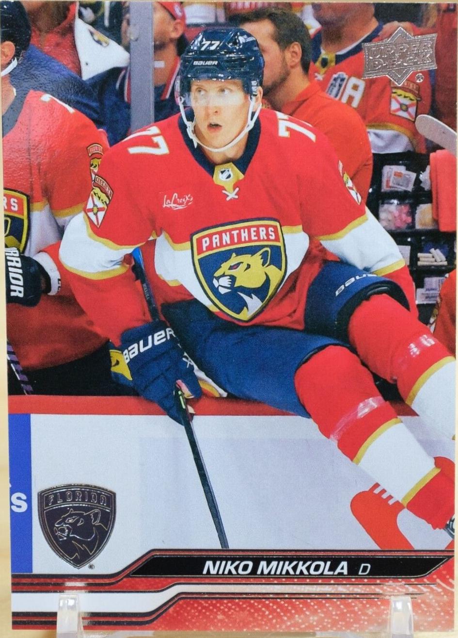 Niko Mikkola #561 Hockey Cards 2023 Upper Deck
