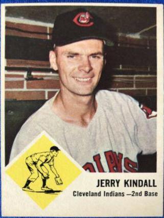 Jerry Kindall #13 Baseball Cards 1963 Fleer
