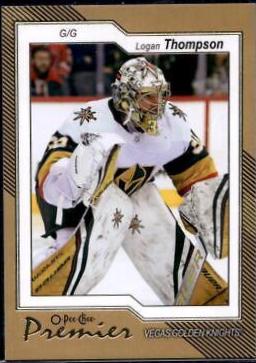 Logan Thompson #P-74 2023-24 O-Pee-Chee Hockey O-Pee-Chee Premier