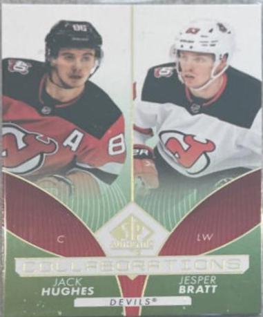Jack Hughes, Jesper Bratt [Green] #C-6