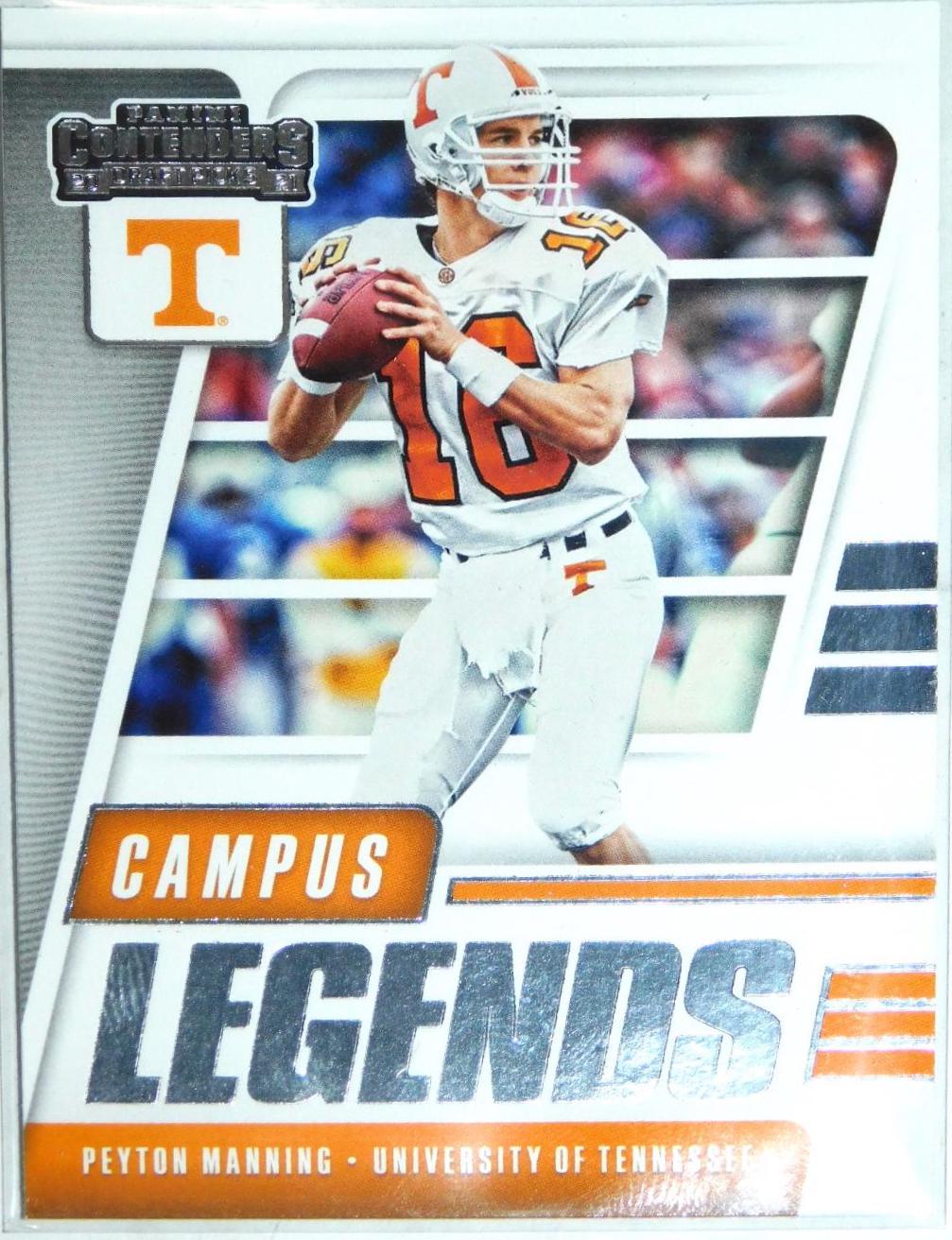 Peyton Manning #13 Football Cards 2021 Panini Contenders Draft Picks Campus Legends