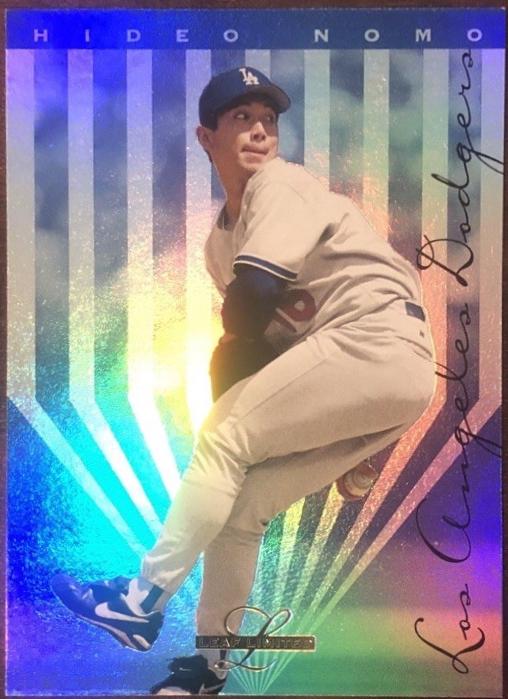 Hideo Nomo #64 1995 Leaf Limited Baseball