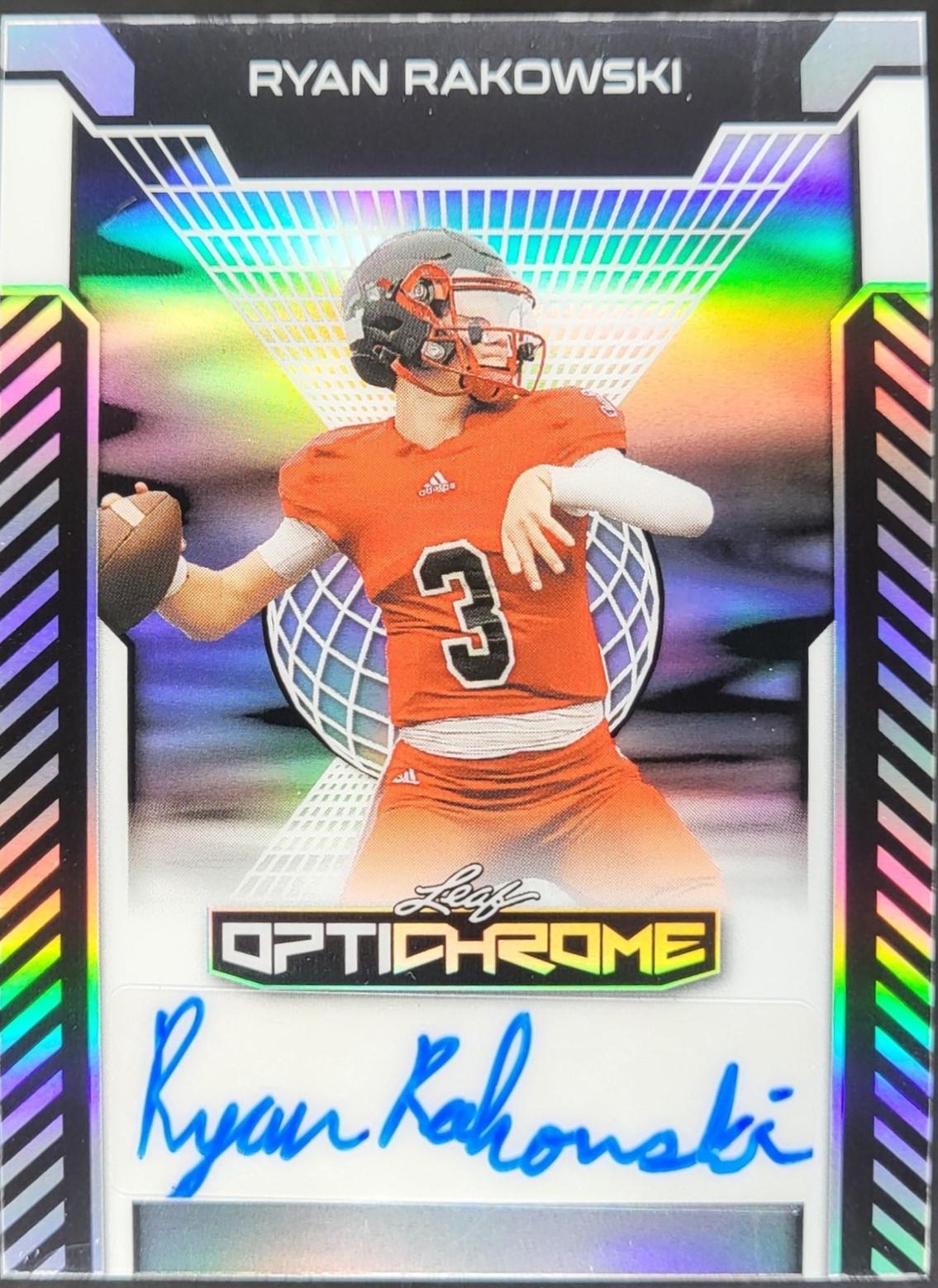 Ryan Rakowski [Silver Prismatic] #BA-RR1 Prices | 2025 Leaf Optichrome ...