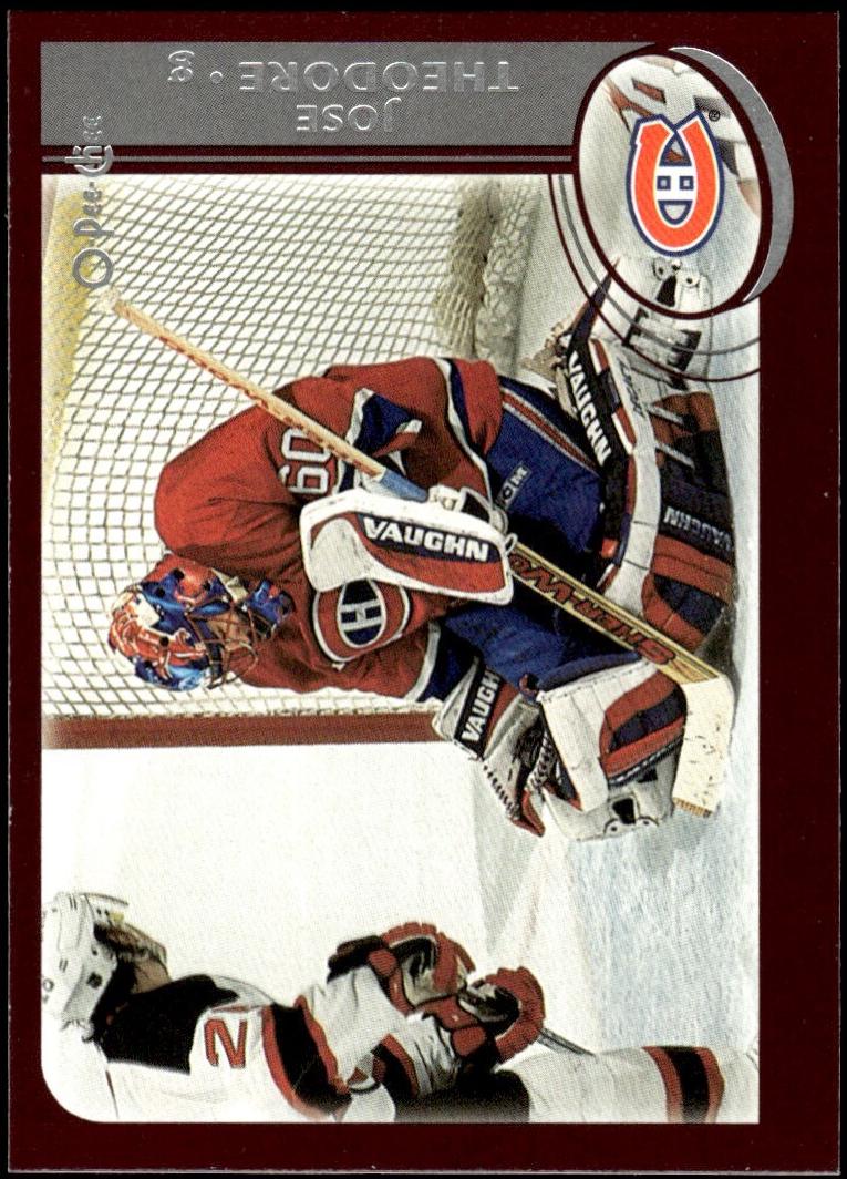 Jose Theodore #190 2002-03 O-Pee-Chee Hockey