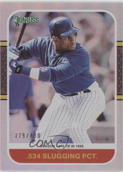 Sammy Sosa [SP Variation Season Stat Line] #239